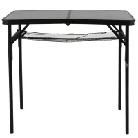 Travel table Bo-Camp Northgate 90x60 cm Black/Grey (1404184) (DAS303262)