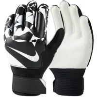 Goalkeeper Gloves Nike NK GK MATCH JR - HO24 (HQ0258-010) Child 4 (13.6 cm) Black/White (197600447301)