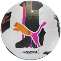Soccer ball Puma Orbita 5 TB Hardground 084329-01 white, black, pink 5 (4067981499809)