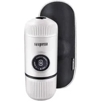 Портативна кавоварка Wacaco Nanopresso з чохлом біла (WNANOWH)