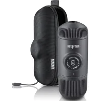 Портативна кавоварка Wacaco Nanopresso з чохлом сіра (WNANOGRcase)