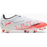 Бутси Puma Ultra 5 Play Fg/Ag 108169-01 білий, помаранчевий 44.5 (4067983040320)