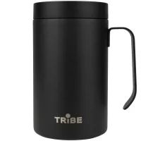 Thermo mug Tribe Adventure Mug 450 ml black (T-FA-0032-black)