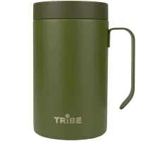 Thermo mug Tribe Adventure Mug 450 ml olive (T-FA-0032-olive)