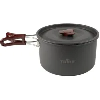 Travel boiler Tribe Pot 1.9 l Alu aluminum (T-FH-0014-grey)