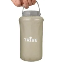 Water bottle Tribe Soft Bottle 1 l TPU soft gray (T-FE-0023-grey)