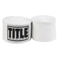Bandage for sports Title Boxing Select 180" Semi Elastic Mexican 4.5m White (SMHW XL WH)