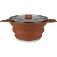 Travel boiler Tribe Collapsible Pot 2.5 l silicone brown (T-FF-0025-brown)