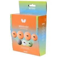 Table tennis ball Butterfly Fun Balls 7 pcs Mixed pack (7012880 (932025)