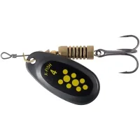 Spinner X-Fish Dark Side 9.5g 4 Nikel black lime (1917.07.25)