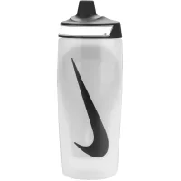 Water bottle Nike REFUEL BOTTLE GRIP 18 OZ N.100.9955.173.18 white, black 532 ml (887791762238)