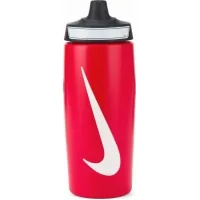 Water bottle Nike REFUEL BOTTLE GRIP 18 OZ N.100.9955.636.18 red, white, black 532 ml (887791762092)