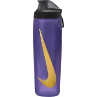 Water bottle Nike REFUEL BOTTLE LOCKING LID 24 OZ N.100.7668.501.24 purple, yellow, black 709 ml (887791745231)