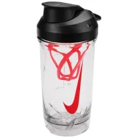 Water bottle Nike TR RECHARGE SHAKER BOTTLE 16 OZ N.101.2242.912.16 black, red 473 ml (887791793195)