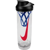 Water bottle Nike TR RECHARGE SHAKER BOTTLE 2.0 24 OZ N.101.0724.945.24 blue, red, black 709 ml (887791805423)