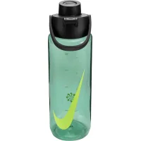 Water bottle Nike TR RENEW RECHARGE CHUG BOTTLE 24 OZ N.100.7636.011.24 green, black 709 ml (887791805515)