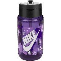 Water bottle Nike TR RENEW RECHARGE STRAW BOTTLE 16OZ N.100.7641.514.16 black, purple 473 ml (887791778246)