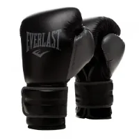 Боксерські рукавички Everlast PowerLock Boxing Training Gloves P00002284 чорний 12 унцій (009283608330)