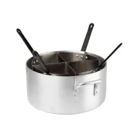 Каструля Winco APS-20 з 4-х сегментною вставкою 19 л (10114)