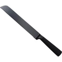 Kitchen knife Bergner Black Blade for bread 20 cm (BG-8774)