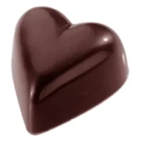 Форма для шоколаду Chocolate World Серце 33x31x15 мм 11 г (1417 CW)