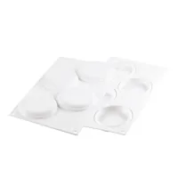 Форма для випікання Silikomart Decor Round d 85 h 15 мм, 80 мл x 4 (DECOR ROUND 80)