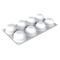 Форма для випікання Silikomart Kiku d 58 h 37 мм (8x70 мл) (KIKU 70)