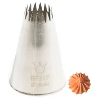Кондитерська насадка Martellato French Star 15 мм (BF 317)