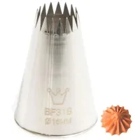 Кондитерська насадка Martellato French Star 16 мм (BF 318)
