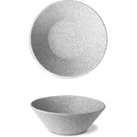 Salad bowl G.Benedikt Granit without glazing 15 cm 450 ml Light gray (G1Q1415)