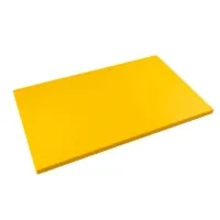 Cutting board FoREST series "Resto line" 1/1, 530 x 325 x 15 mm yellow (470215)