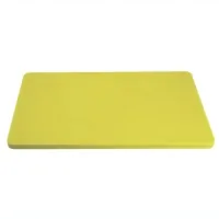 Cutting board FoREST series "Project line" 400 x 300 x 10 mm yellow (482431)