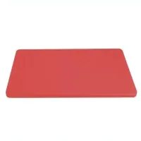 Cutting board FoREST series "Project line" 400 x 300 x 10 mm red (481431)