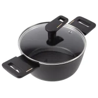 Каструля Bergner Copper, з кришкою 20 см (BG-30293-BK)