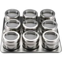 Set for spices MasterPro Foodies collection, 10 items (BGMP-6101-6)