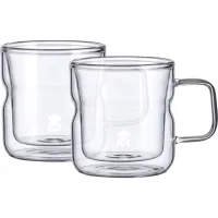 MasterPro Mixology Double Walled Cups 140ml Set of 2 (BGMP-20208)
