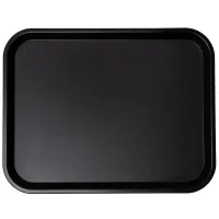 Tray ForEST rectangular black 45.6 x 35.6 cm (594185)