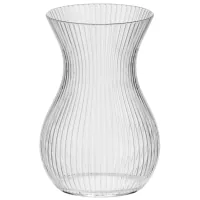 Vase Trend Glass Asta Ribs 18 cm (35446)