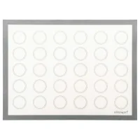 Кондитерський килимок Silikomart серія "Silikon Mats" для макаронс 58,3x38,4 см (FIBERGLASS 60x40)