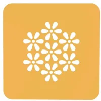 Кондитерський килимок Silikomart для декорування "Сакура" d 100 мм h 1 мм 2 шт (STENCIL SAKURA)