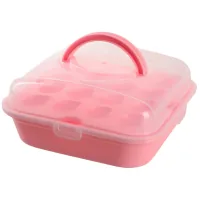 Контейнер для яєць Violet House Soft Pink 32 шт (0049 SOFT PINK для яєць 32 шт.)