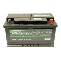 Car battery GigaWatt 80A (0185758006)