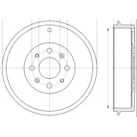 Гальмівний барабан Bosch 0 986 477 208