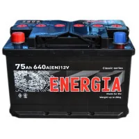 Car battery ENERGIA 75Ah (000022389)