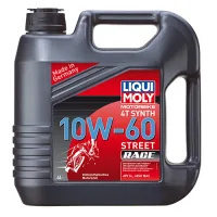 Motor oil Liqui Moly Motorbike 4T Synth 10W-60 Street Race 4 liters. (1687)