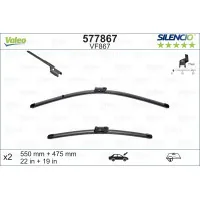 Щітка склоочисника Valeo 577867