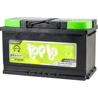 Car battery Topla 80 Ah/12V AGM Euro (114 080)