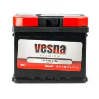 Car battery Vesna 54 Ah/12V Premium Euro (415 254)