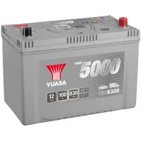 Car battery Yuasa 12V 100Ah Silver High Performance Battery (YBX5335)