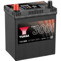 Car battery Yuasa 12V 36Ah SMF Battery (YBX3055)
